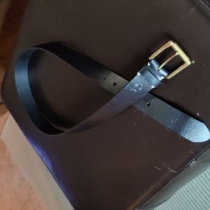 Leather belt size 36